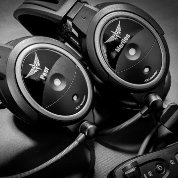 Namenssticker für BOSE A20 -  ab 10 Sets  je Set