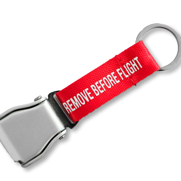 Fasten Seatbelt Anhänger