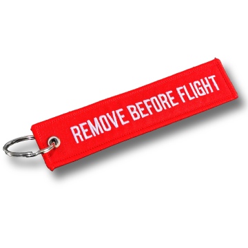 REMOVE BEFORE FLIGHT Schlüsselanhänger